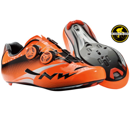 Northwave extreme tech plus Rennradschuh orange fluo herren NO80141001-74